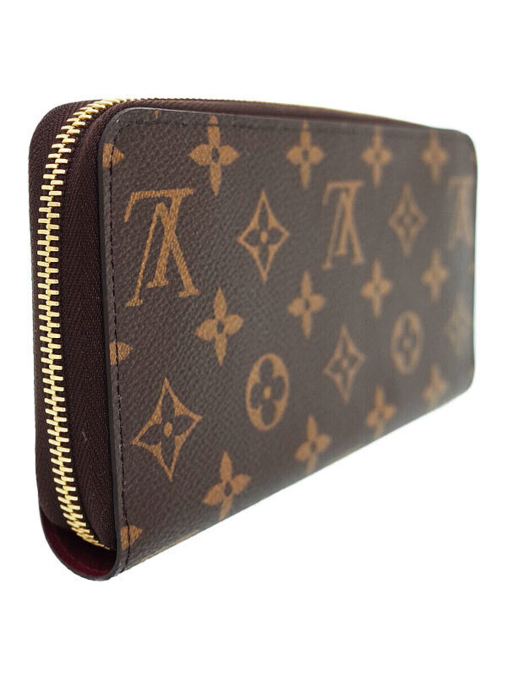 Louis Vuitton Zipper Round Monogram Wallet Long Zippy
